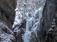 Teleblick zum nächsten großen Eisfall